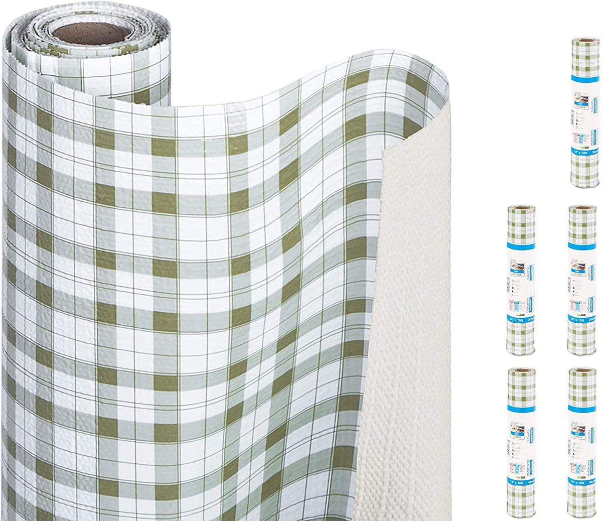 Bonded Grip Shelf Liner - 12 Inch x 60 Feet - Non-Adhesive