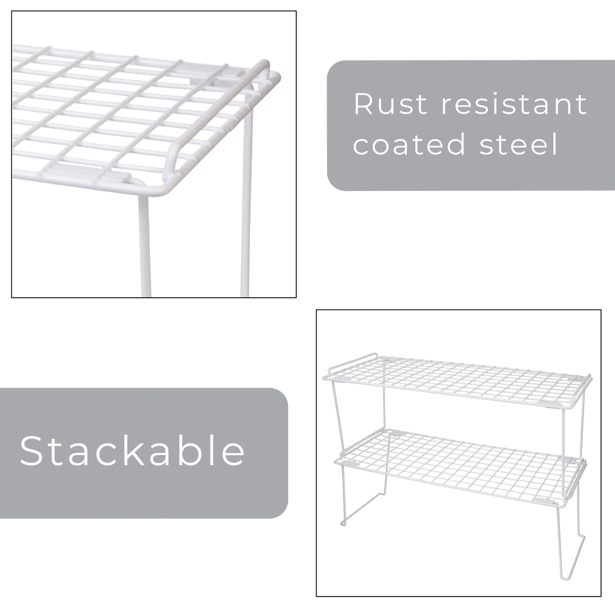 Extra Large Stacking Cabinet Shelf Rack