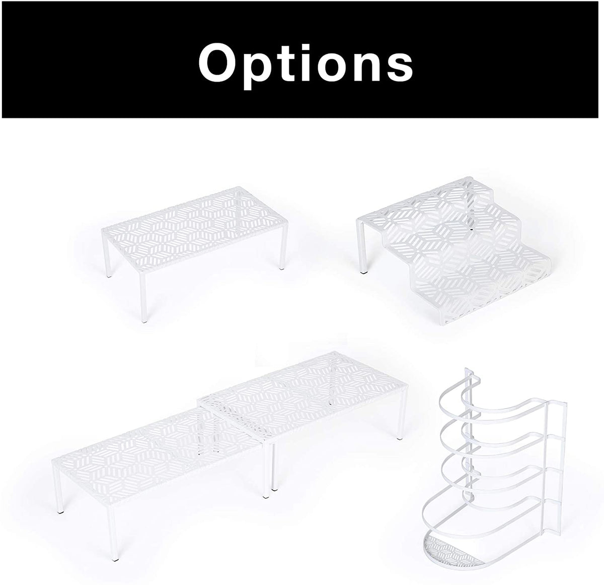 Heavy Duty 5-Tier Pan Rack Storage Organizer