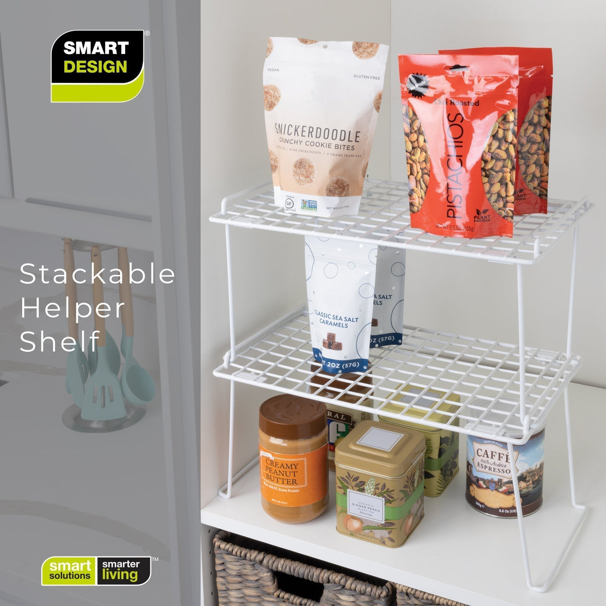 Large Stacking Cabinet Shelf Rack