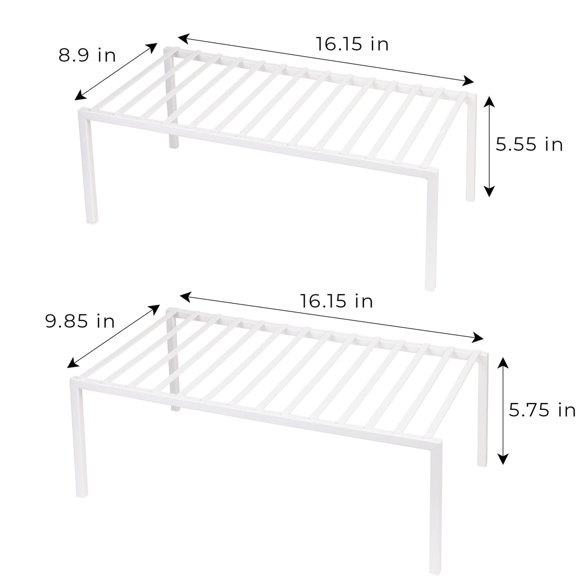 Premium Expandable Cabinet Storage Rack