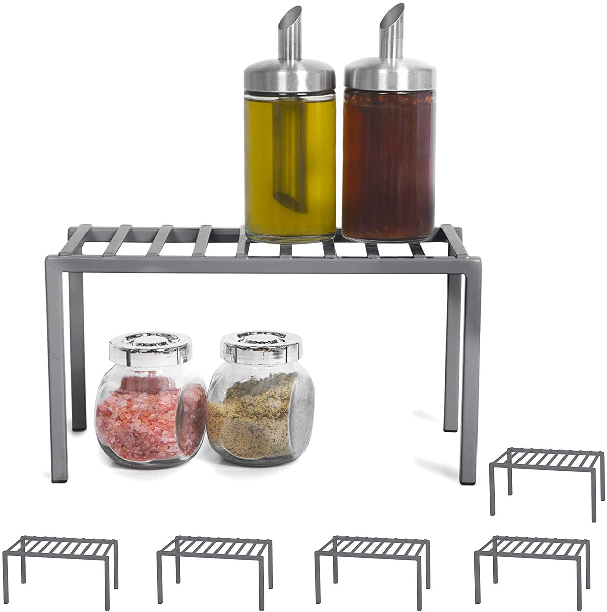 Premium Small Cabinet Storage Shelf Rack